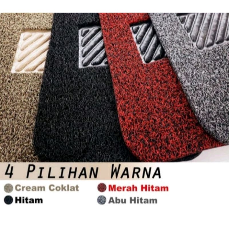 Karpet mie 2 Baris mobil all new pajero sport 2020 ke bawah