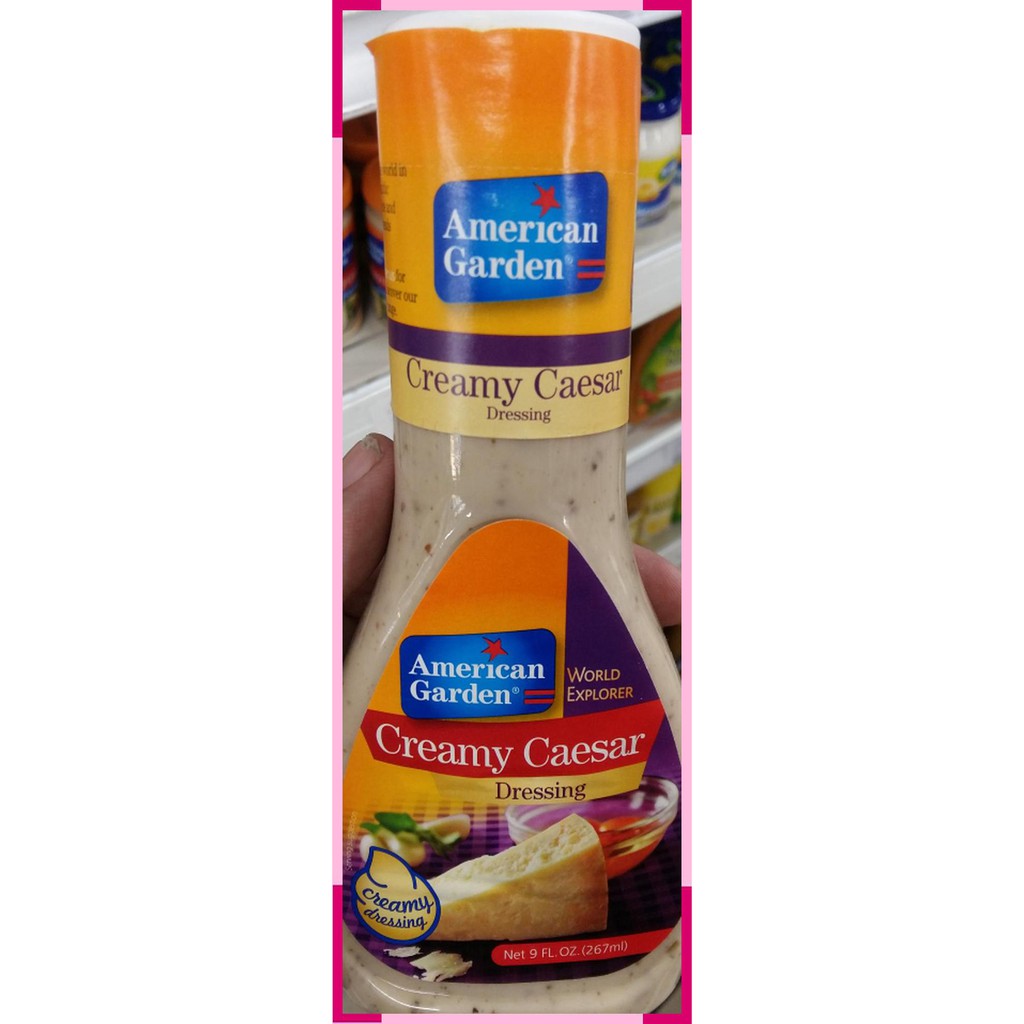 

American Garden | creamy caesar dressing | 267 ml | product of USA