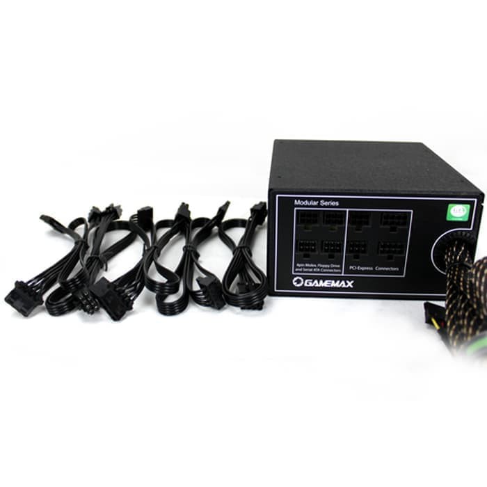 POWER SUPPLY PSU GAMEMAX GM500G - 500W 80+ GOLD Modular - PSU GAMING