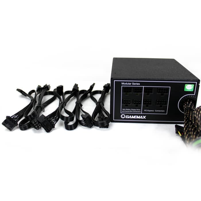 POWER SUPPLY PSU GAMEMAX GM500G - 500W 80+ GOLD Modular - PSU GAMING