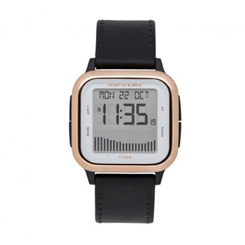 Jam tangan rip curl next tide digital gold white