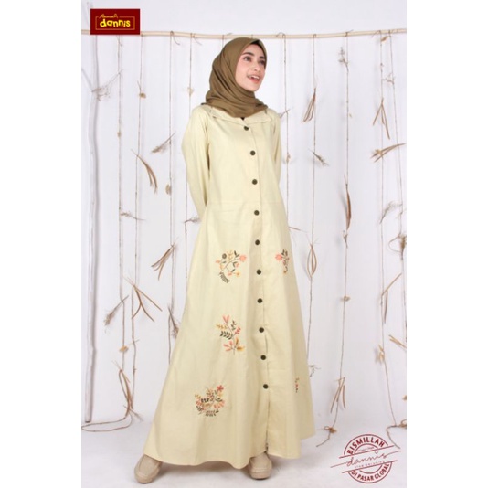 Sale Dannis / Abaya Dewasa 220314 by Rumah Dannis Size L, XL / Abaya Dannis / Gamis Dannis / Abaya M