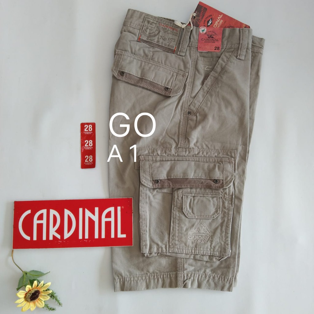 gof 27-28 KPL CARDINAL KEMPOL CASUAL Celana Pendek Cowok Celana Kempol Fashion Pria Brand Kekinian