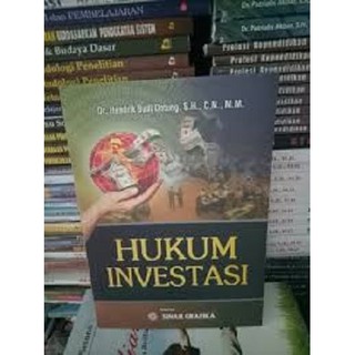 Jual Buku Hukum Investasi - Budi Untung | Shopee Indonesia