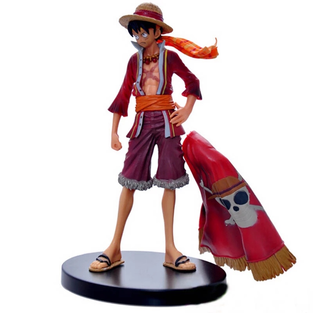 QUINTON Gift Luffy Action Figure Collectible Juguetes Figures Monkey D Luffy Anime Christmas 17cm Model Toys Theatrical Edition