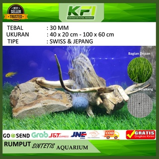 Image of Kfi Sport - Rumput Sintetis Aquarium Murah 40x60cm dan 80x40cm