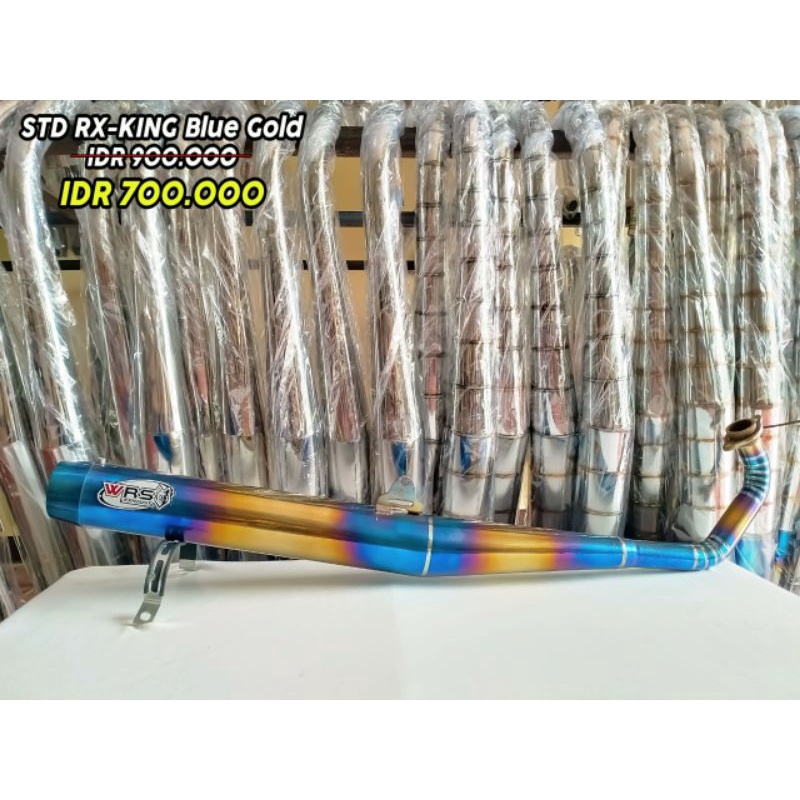 Knalpot std rx king original wrs