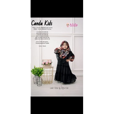 Gamis Canda kids by Alifa