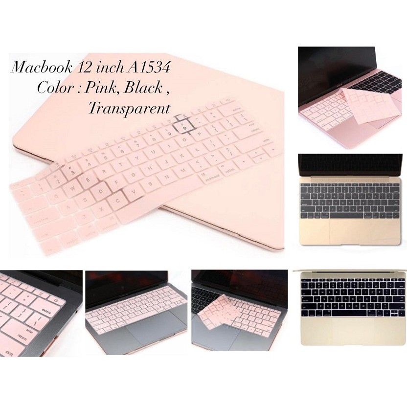 Silicone Cover Skin Keyboard Protector US Version New MacBook 12 inch A1534