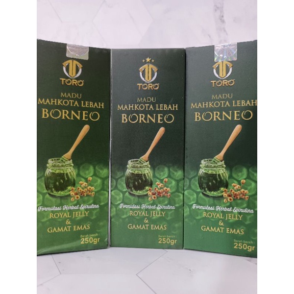 Madu Mahkota Lebah Borneo | Madu Hijau