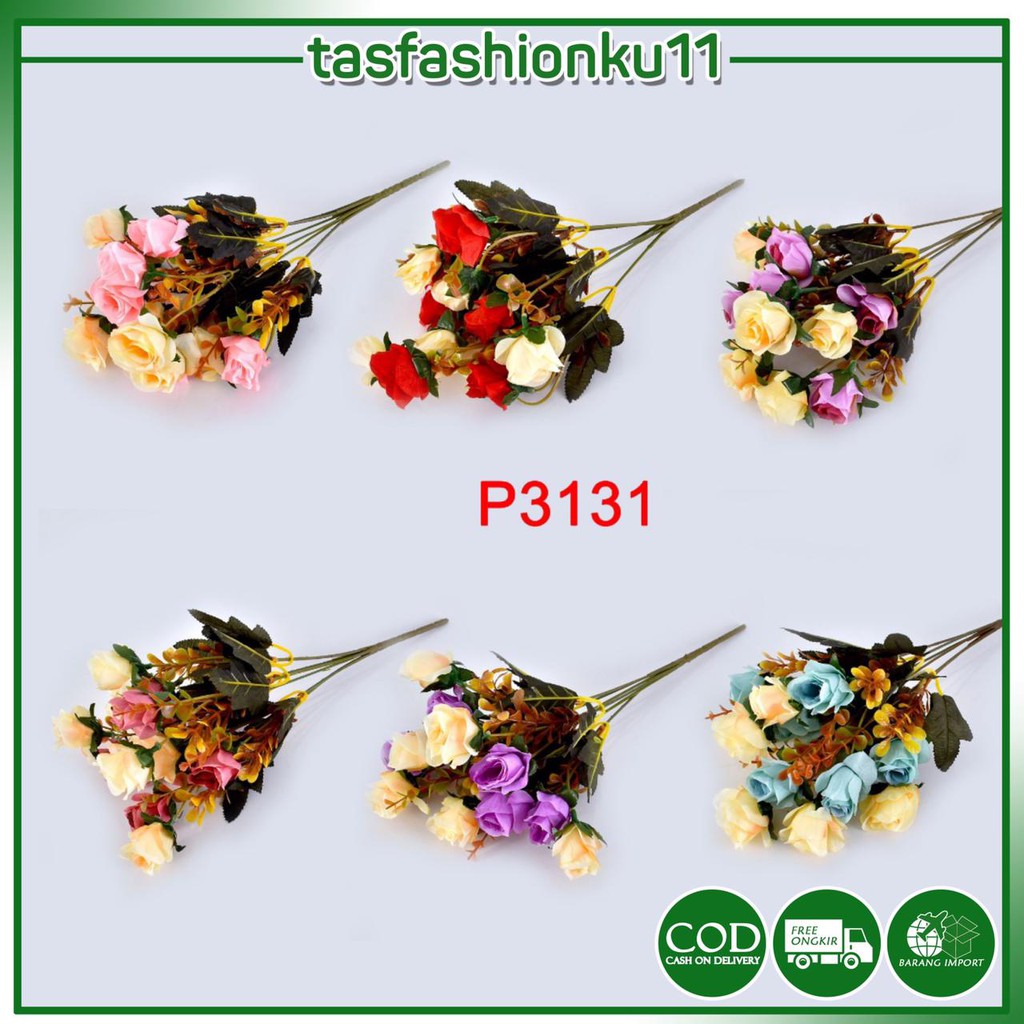 TF11 /COD / P3131 ( 1 KG BISA 30 PCS) BUNGA BUKET BUNGA ARTIFICIAL BUNGA DEKORASI RUMAH / PESTA