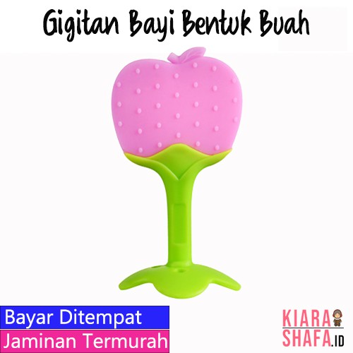 Kiarashafa - Gigitan Bayi Bentuk Buah / Teether Bayi