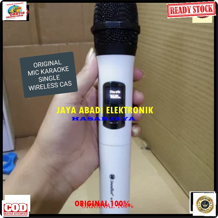 G76 MIKROPHONE SOUNDBEST WIRELESS UHF SINGLE RECEIVER CAS CASAN MINI PROFESIONAL PRO KARAOKE AUDIO SOUND SYSTEM VOKAL PANGGUNG DJ STUDIO ADA BONUS BUSA DAN KARET ANTI JATUH MICNYA BISA DIGUNAKAN SEGALA JENIS AUDIO SUARA BAGUS COCOK BUAT ACARA