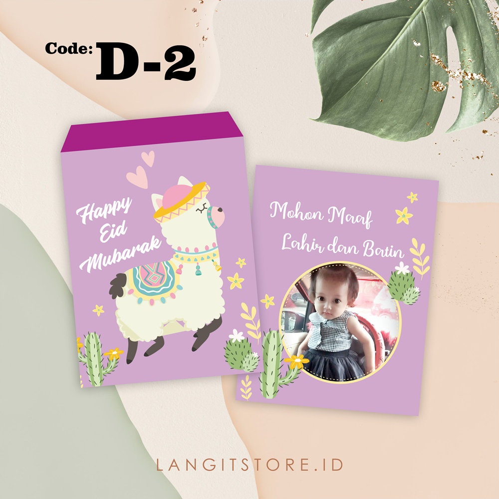 

D-2 AMPLOP LEBARAN / AMPLOP FOTO / AMPLOP CUSTOM / AMPLOP UNIK / ANGPAO LEBARAN / AMPLOP LUCU