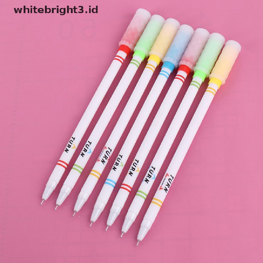 (whitebright3.id) Pulpen Spinning Anti Slip 20CM Warna Putih Untuk Kompetisi Champion