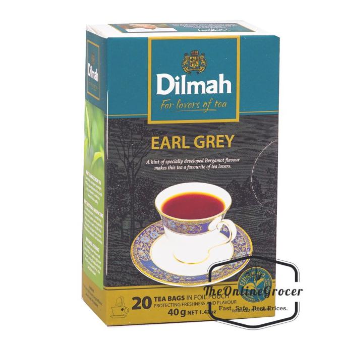 

[[BISA COD]] Dilmah Earl Grey Tea 20s - Teh Celup No Envelope BIG SALE Kode 116