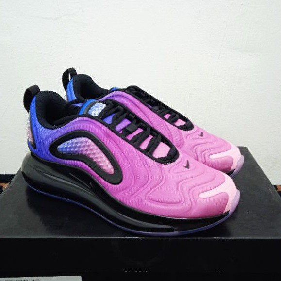 Sneakers Wanita Nike Air Max 720 Hyper Blue Violet Gradation 100% Original