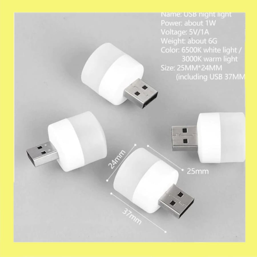 LAMPU LED USB MINI / LAMPU BELAJAR / LAMPU TIDUR USB MINI