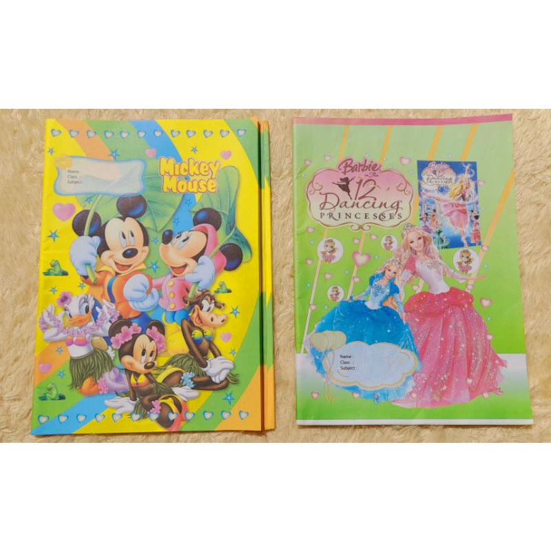 

Sampul Buku Mickey & Barbie Isi 10 Lembar