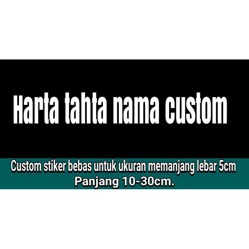 

custom cutting stiker hologram memanjang lebar 5cm panjang 10-30cm