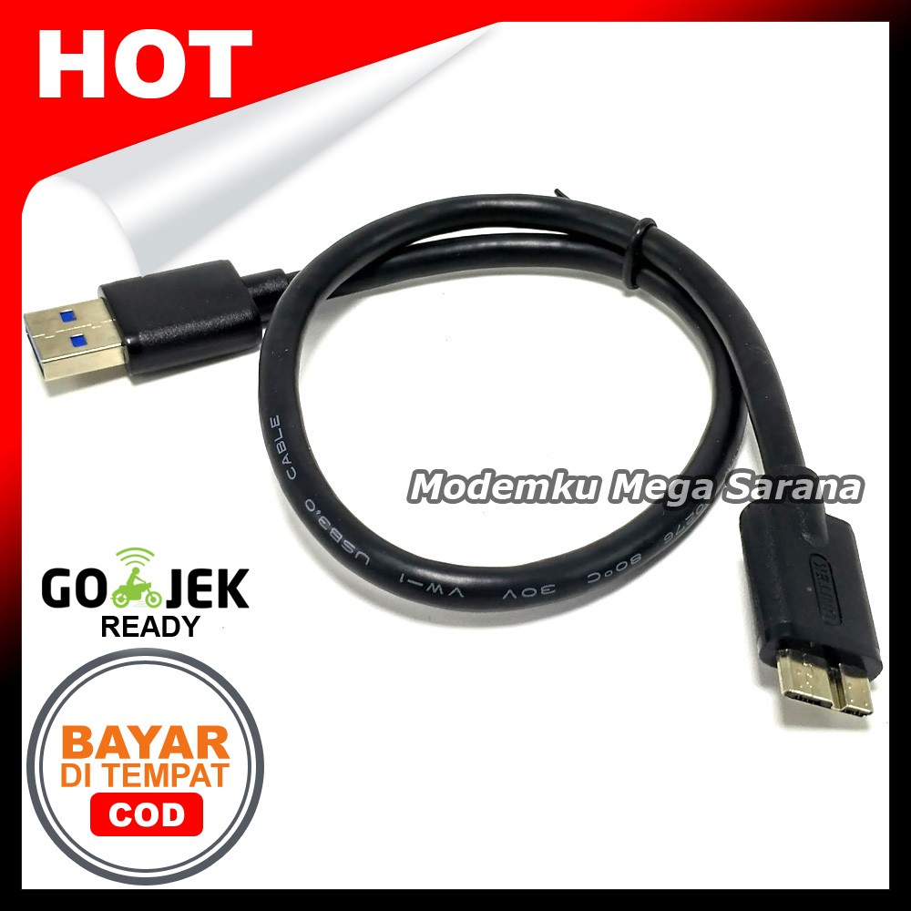 Unitek Kabel Hardisk External USB 3.0 30 cm