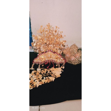 set pengantin Palembang/aksesoris pengantin Palembang