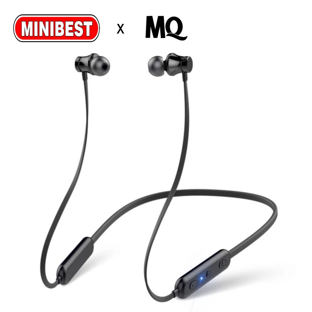 [MB] Wireless Headset MQ-M1 Bluetooth Wireless Earphone Bass Original Garansi 1 Tahun