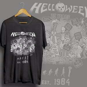 Kaos Helloween 25 Tahun Cocok Untuk Nonton Konser Live In Jakarta Dan Shopee Indonesia