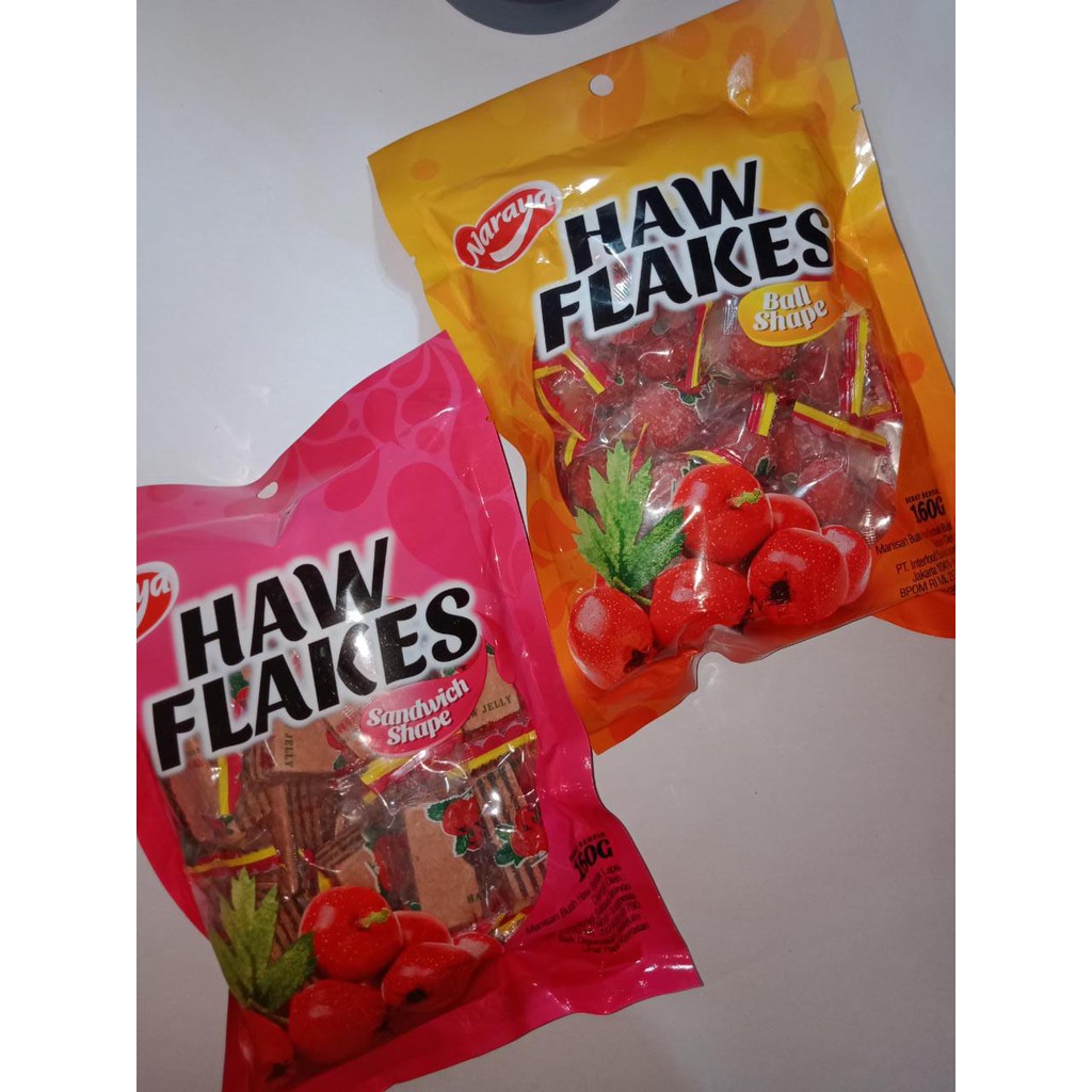 

Naraya Haw Flakes 160g Camilan Legendaris Manisan Buah Haw Sanca Haw