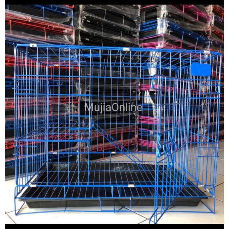Kandang Kucing Jeruji Besi Lipat Anjing Musang Kelinci Murah