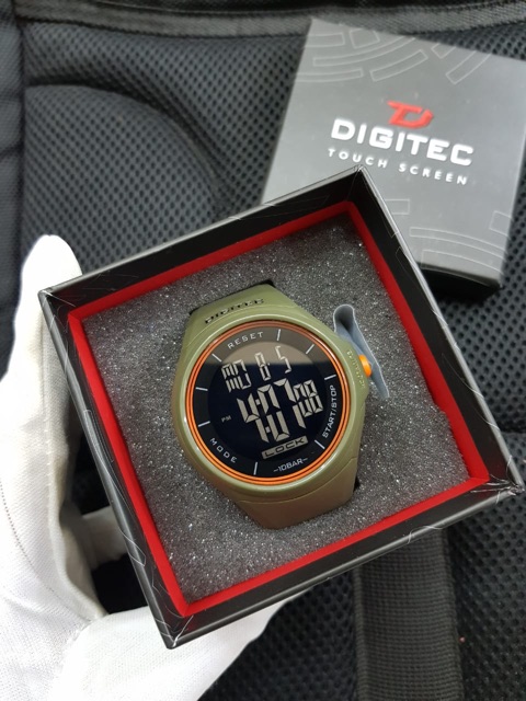 READY LAGI!!! Jam tangan digitec ORIGINAL “Touch Screen” DG-3086 Body Hitam