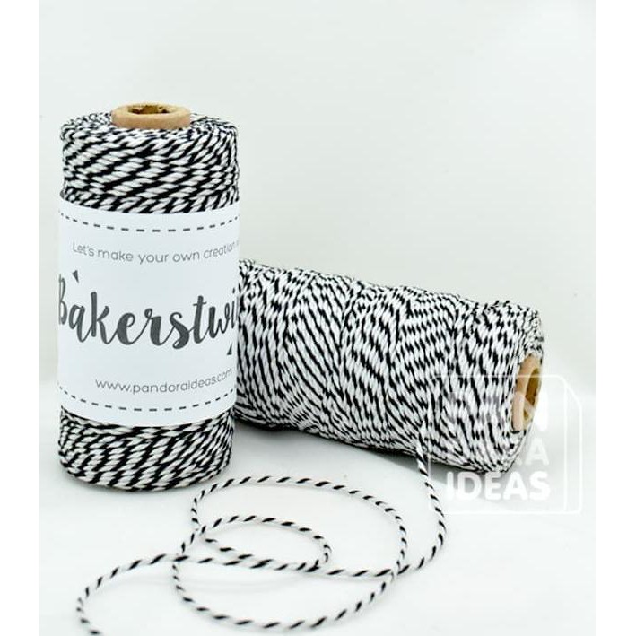 

★ RL8 Black Bakers twine 12ply 100yard| Tali Bakerstwine Hitam terbaru Stock Banyak.