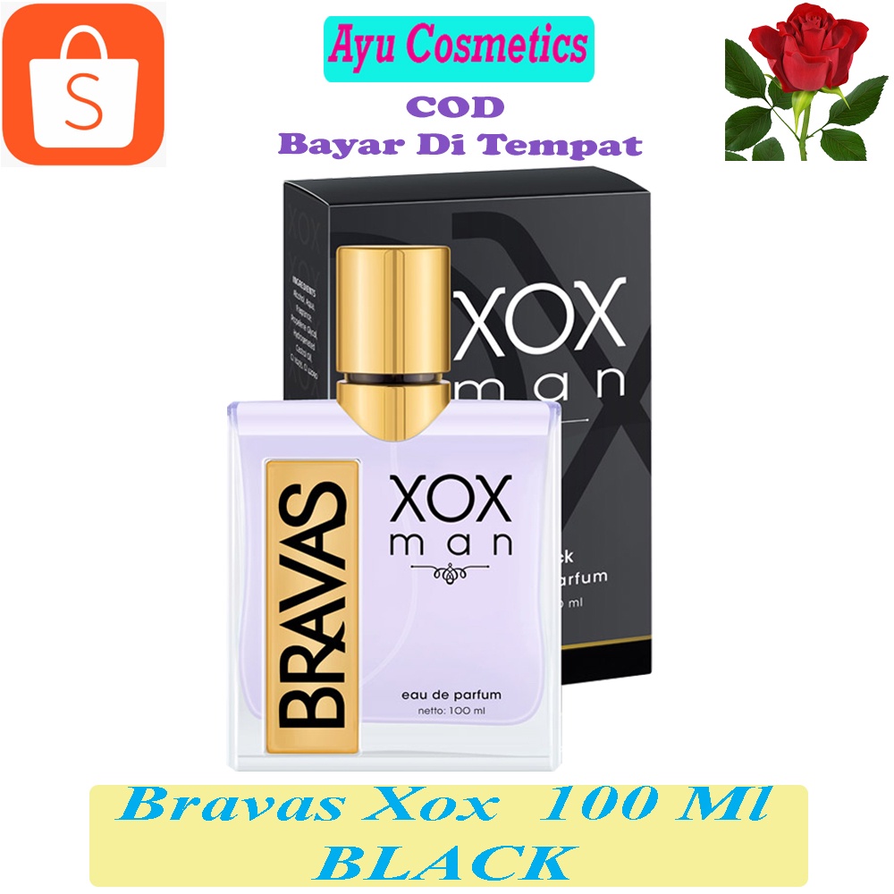 BRAVAS XOX Man Eau De Parfum 100ml Black