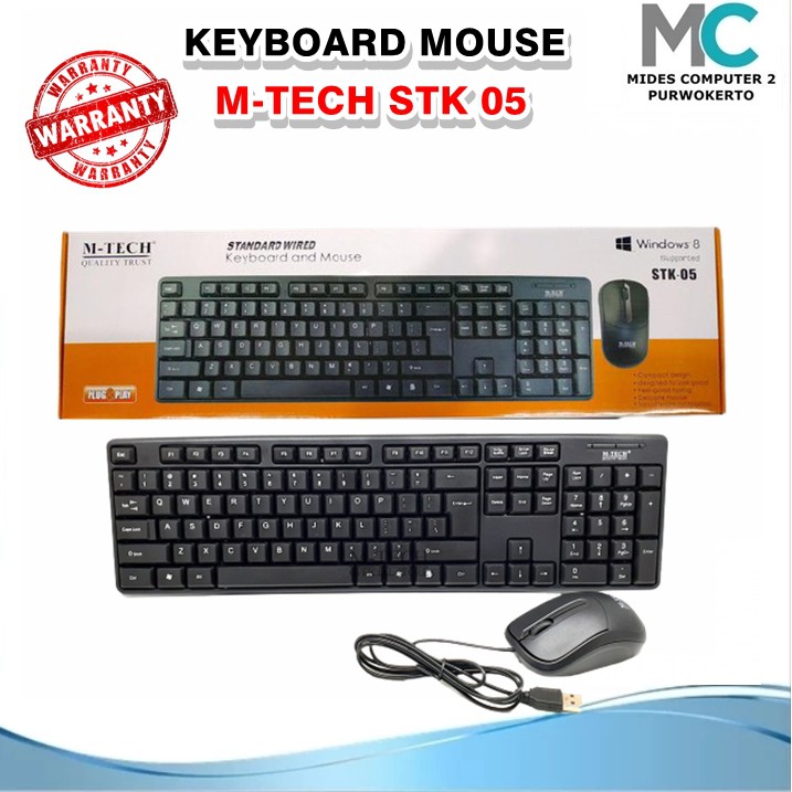 Keyboard dan Mouse M-Tech STK-05