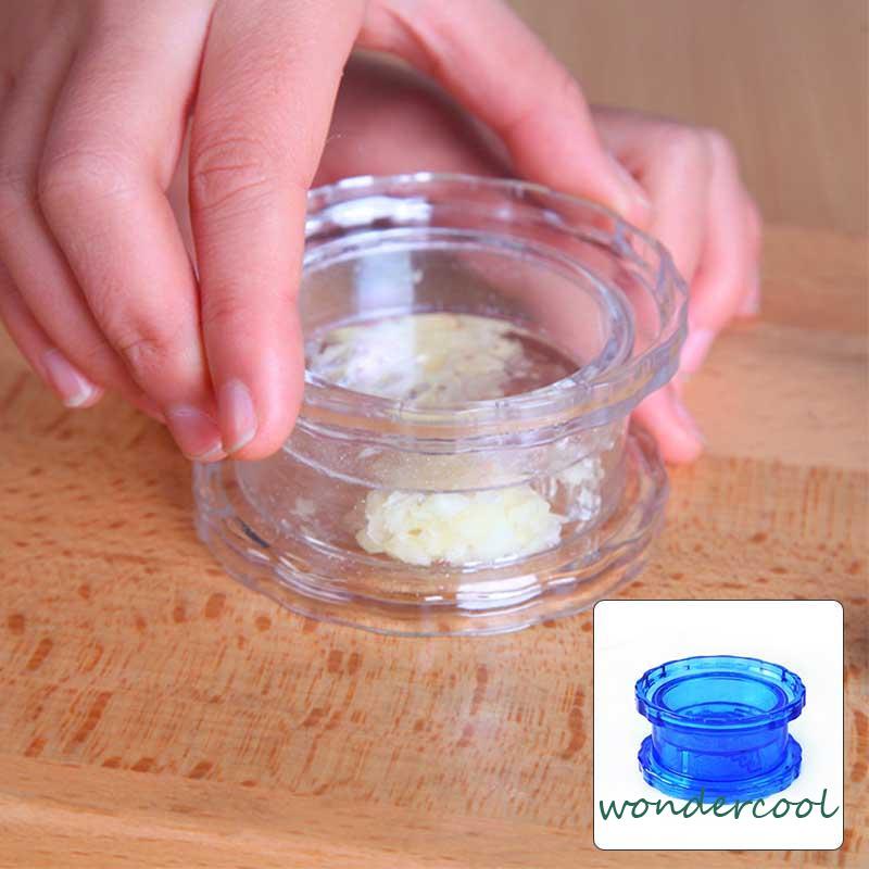 Dapur Putar Bawang Putih Kotak Garlic Mixer Bawang Putih Tekan Bawang Putih Masher-Won