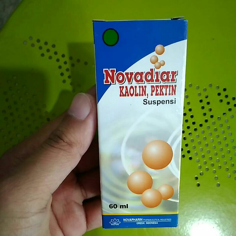 Novadiar 60 ml (Obat Diare, Mules, Mencret Tidak diketahui penyebabnya)