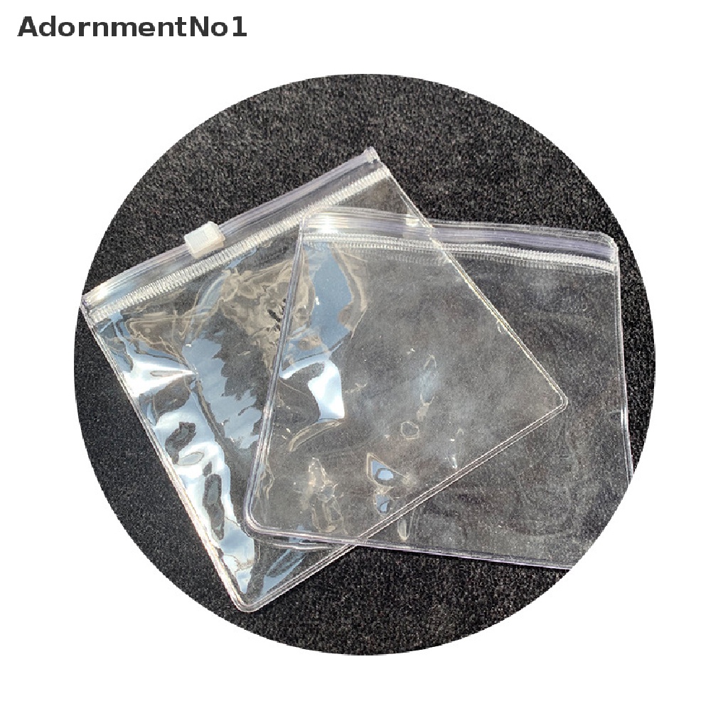 (AdornmentNo1) 20pcs / Set Kantong Plastik Ziplock PVC Transparan 26 Kawat Untuk Perhiasan / Hadiah