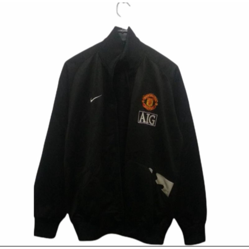 Jaket Tracktop Nike Manchester United AIG retro Second