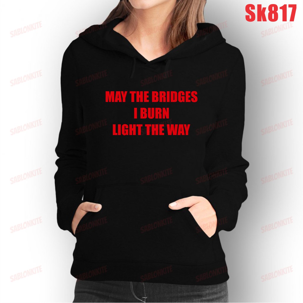 MURAH!!! HOODIE / SWEATER CHANYEOL EXO MAY THE BRIDGES I BURN SK817 UNISEX