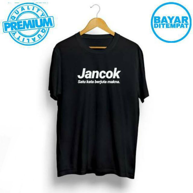 kaos distro kaos kata kata jangcuk kaos katun combed30s