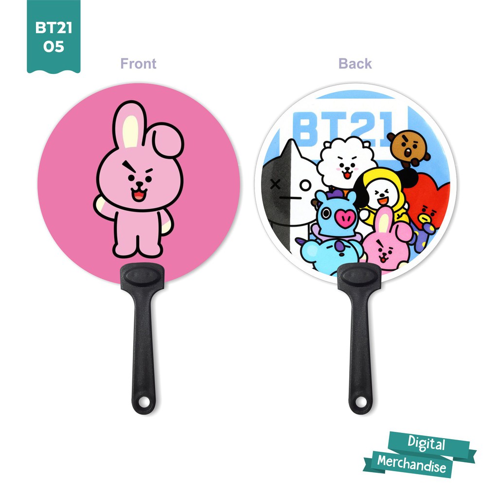 (READY STOCK) KIPAS TANGAN HANDFAN BT21