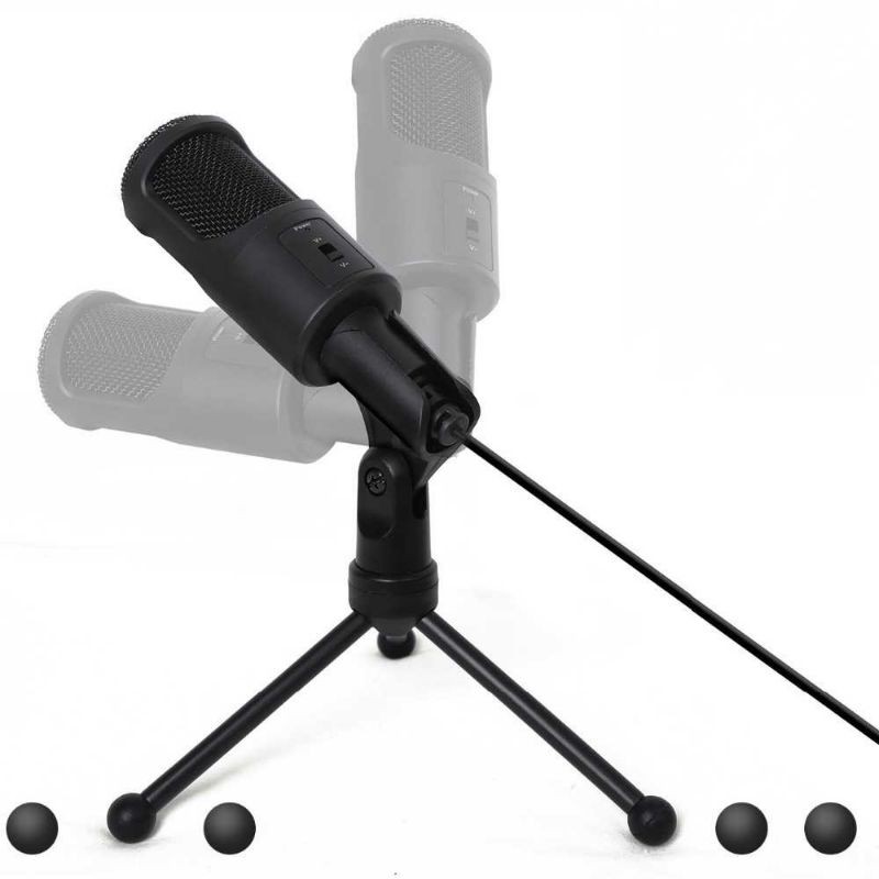 Mikrofon SF-960B Portable Microphone USB with Stand Mik PC Laptop