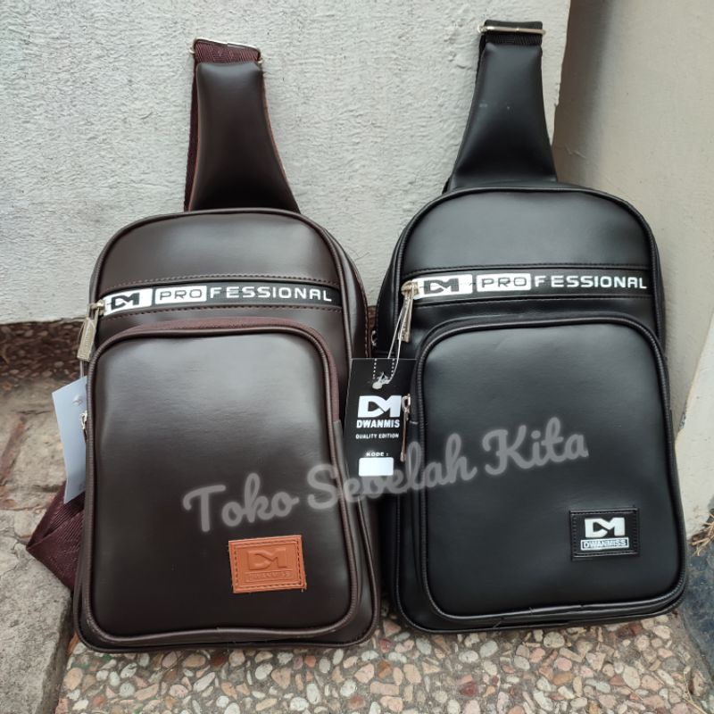 Big Size Tas cowok Original Merk DM1B | Sling Bag Pria Premium | Tas Selempang Original PREMIUM CLASS