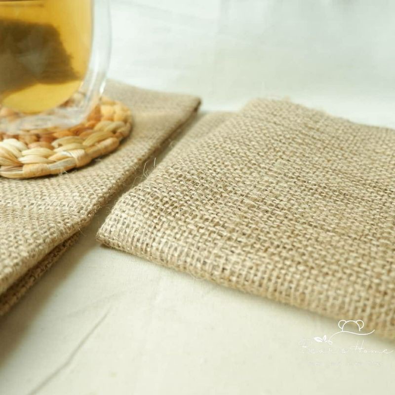 Kain/Karung Goni Rustic Alas Foto/Meja 50x50