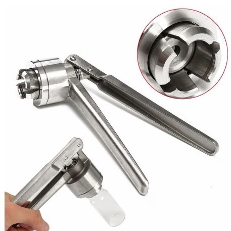 Crimper Botol Vial Alat Segel Tutup Botol Vial Untuk Tutup Seng