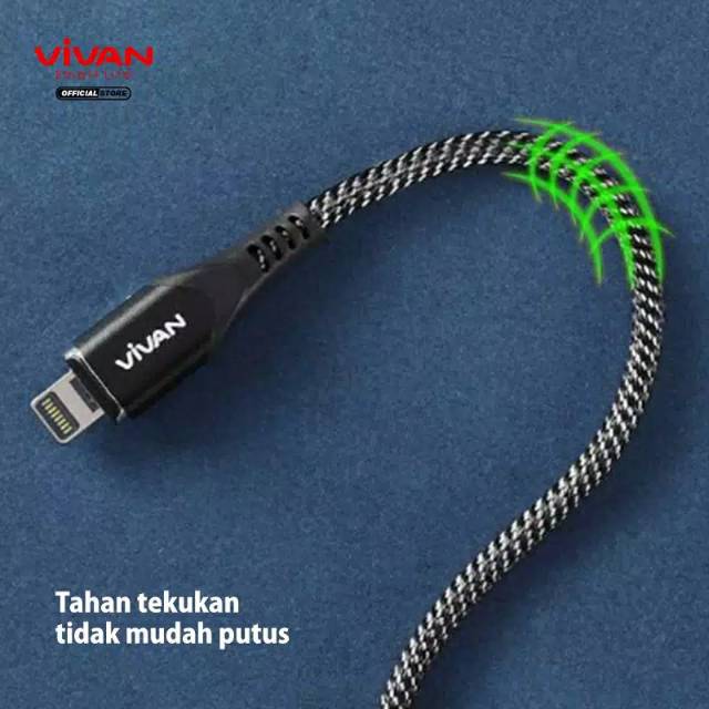 Vivan MGL100 Magnetic Charging Lightning Cable