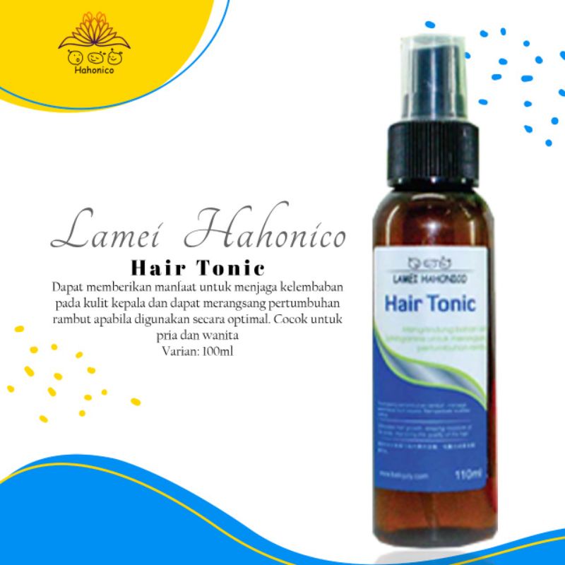 HAIR TONIC HAHONICO || PENUMBUH RAMBUT || PENYUBUR RAMBUT || OBAT RAMBUT RONTOK || RAMBUT SEHAT || H