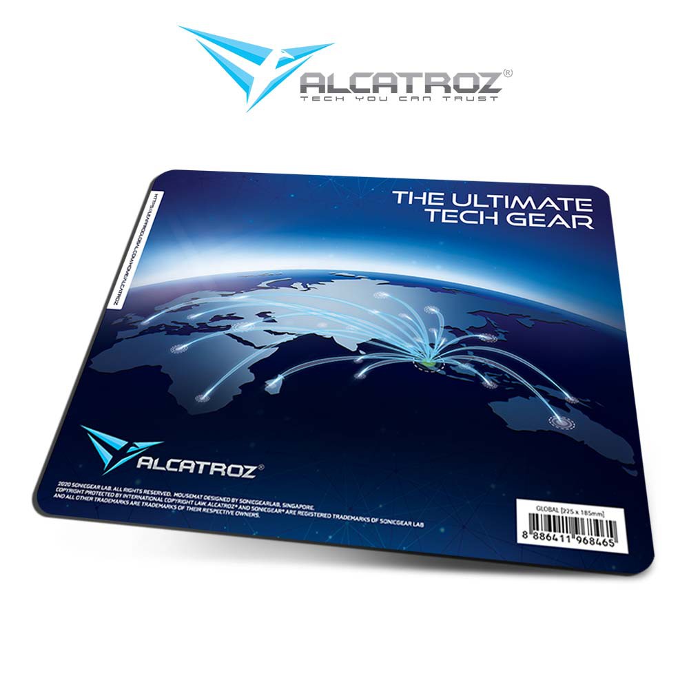 Alcatroz Limited Edition In-House Design High Non-Slip Base Gaming Mouse Pad | Murah & Berkualitas-1