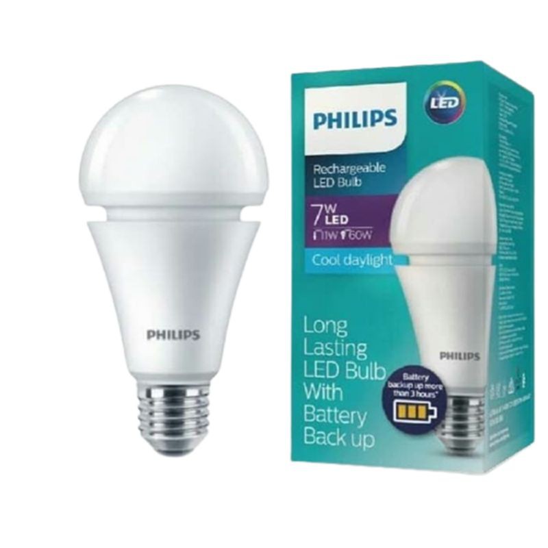 Lampu LED Emergency AC/DC Philips 7.5Watt - 9Watt