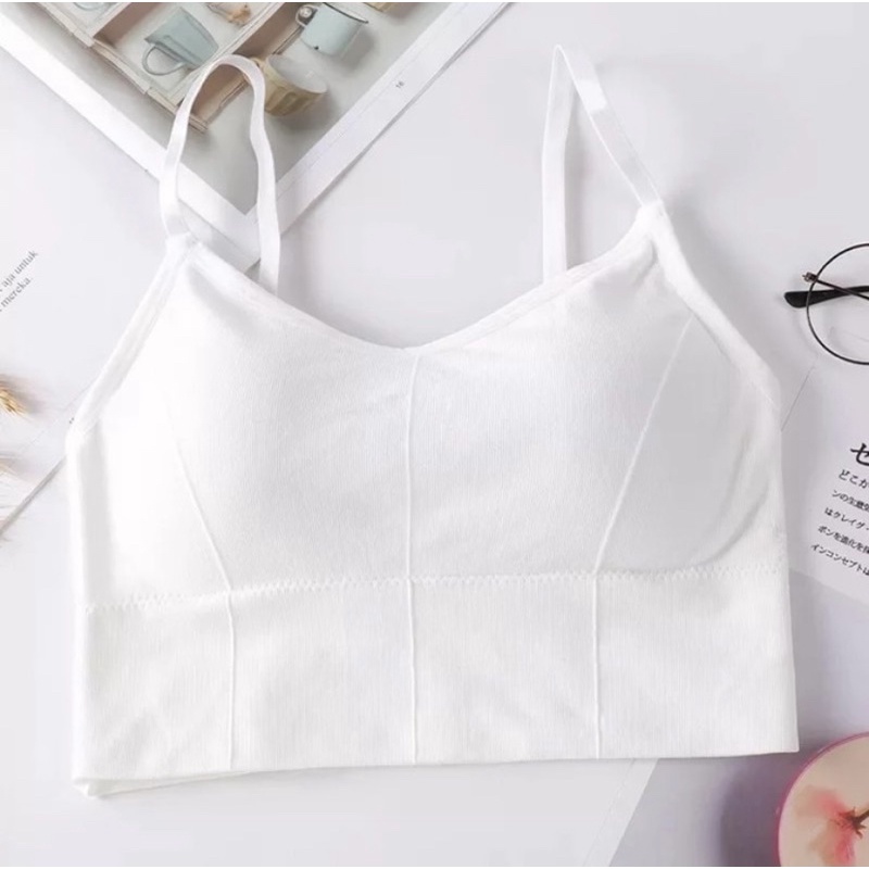 Bralette / Bra Sport / Kemben / BH Olahraga Wanita Tanpa Kawat